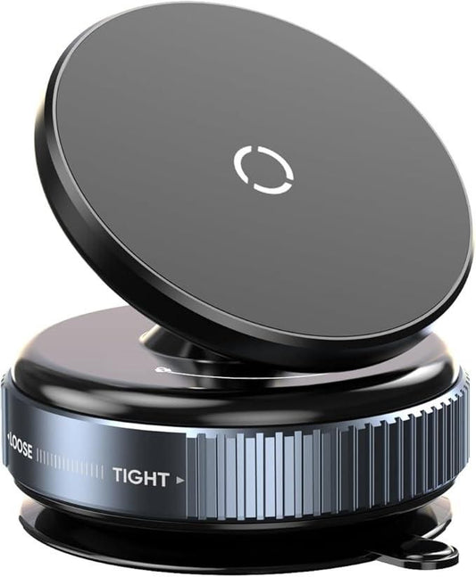 Magnetic Suction Phone Holder | 360° Strong Grip | Universal Mobile Stand for Car, Desk & Home
