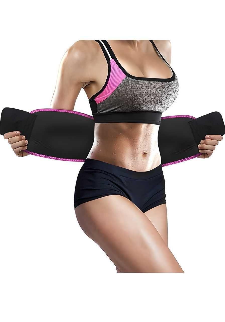 Adjustable Waist Trimmer Belt | Neoprene Sweat Belt for Men &amp; Women | Lightweight &amp; Non-Slip Support