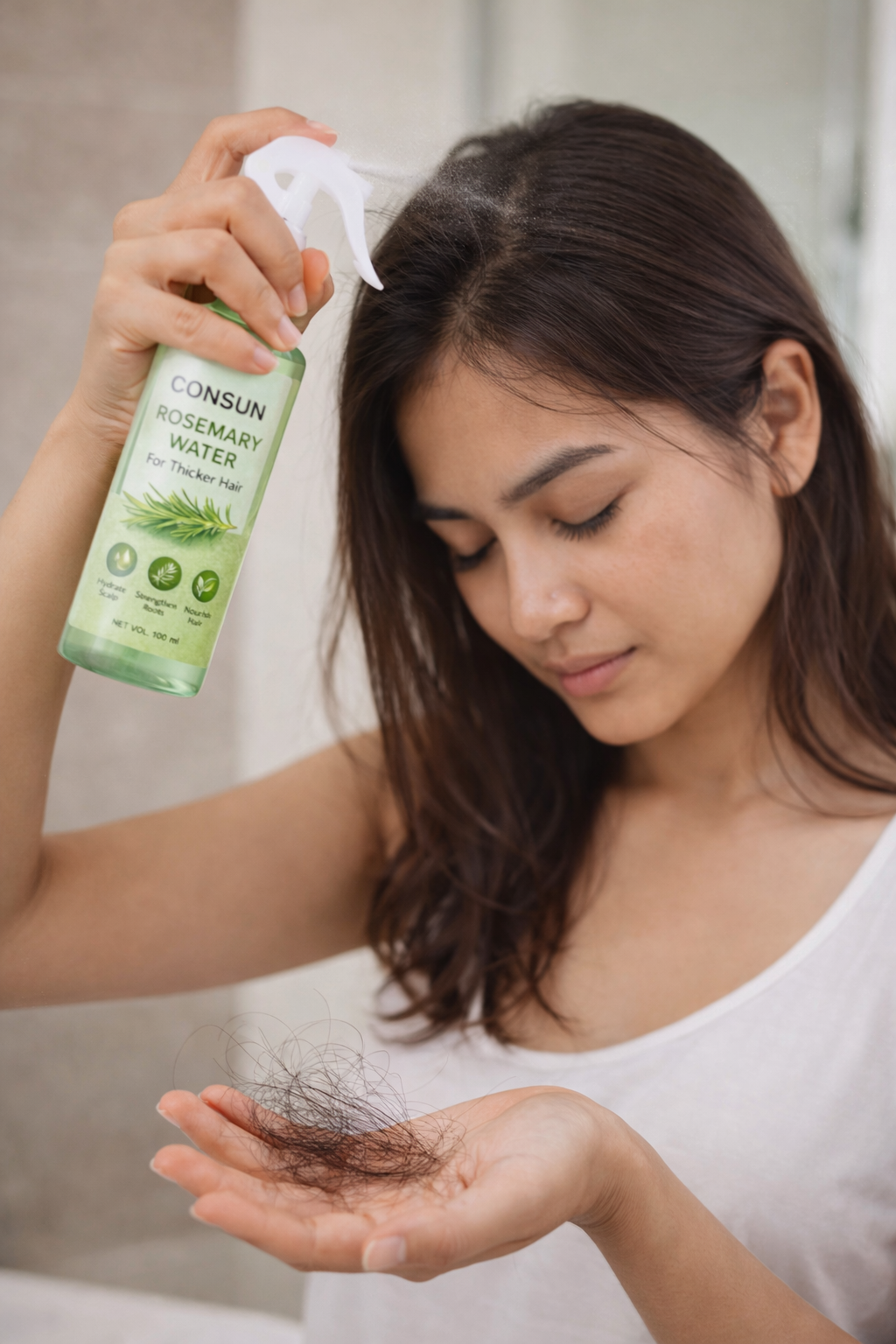 Rosemary Water for Hair Growth 100ml | Strengthens Roots & Reduces Hair Fall