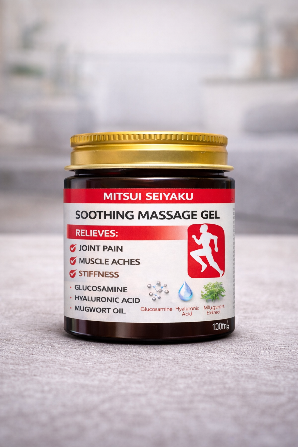 Japanese Balm Soothing Massage Gel 100g(pack of 2) | Joint & Muscle Pain Relief